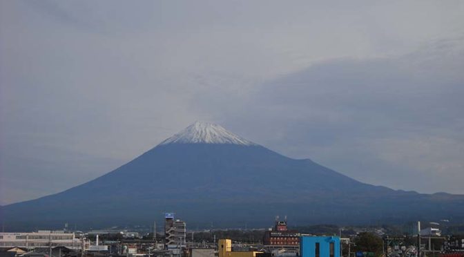 【2018年10月16日　今日の富士山】
