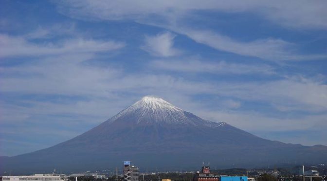 【2018年10月24日　今日の富士山】