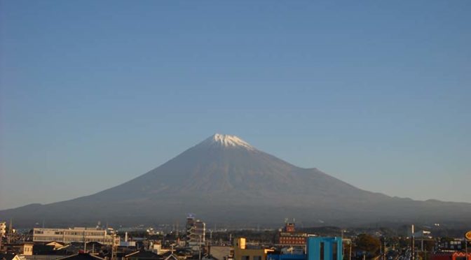 【2018年10月30日　今日の富士山】