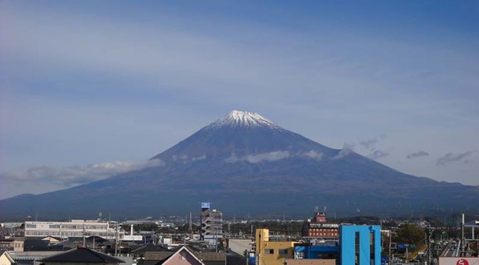 【2018年10月31日　今日の富士山】