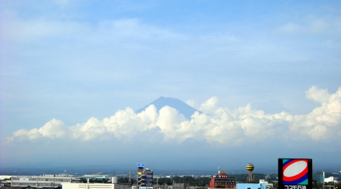 【2014年8月21日　今日の富士山】
