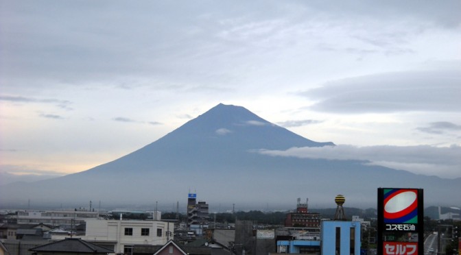 【2014年8月29日　今日の富士山】