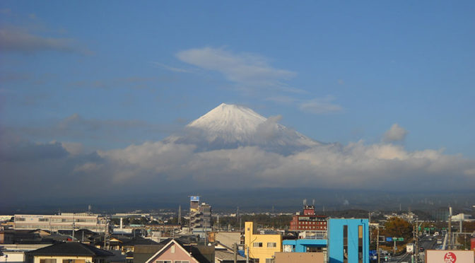 【2018年11月22日　今日の富士山】