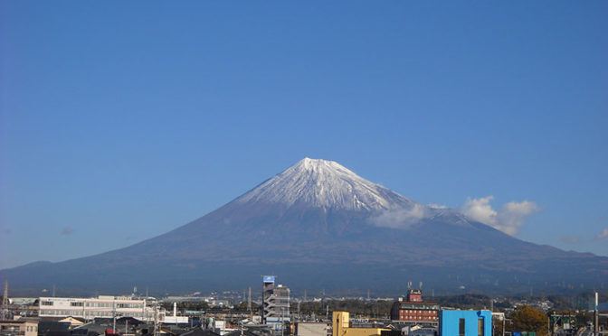 【2018年11月23日　今日の富士山】