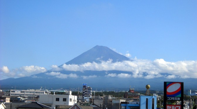 【2014年9月2日　今日の富士山】