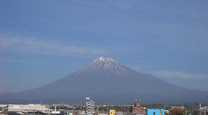 【2018年12月1日　今日の富士山】