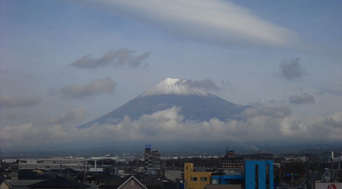 【2018年12月7日　今日の富士山】