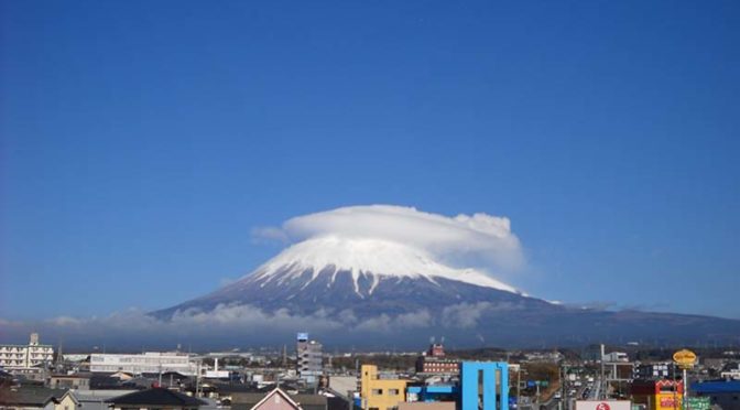 【2018年12月17日　今日の富士山】