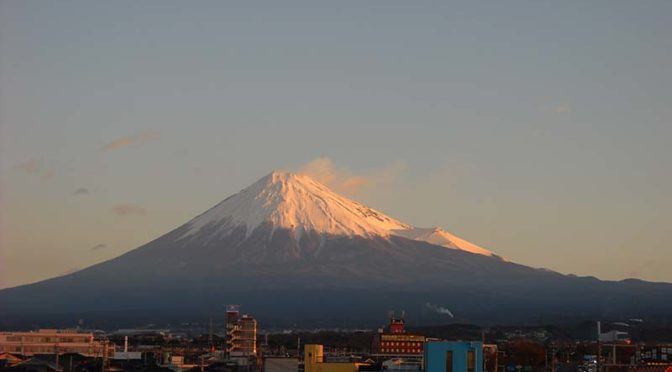 【2018年12月18日　今日の富士山】