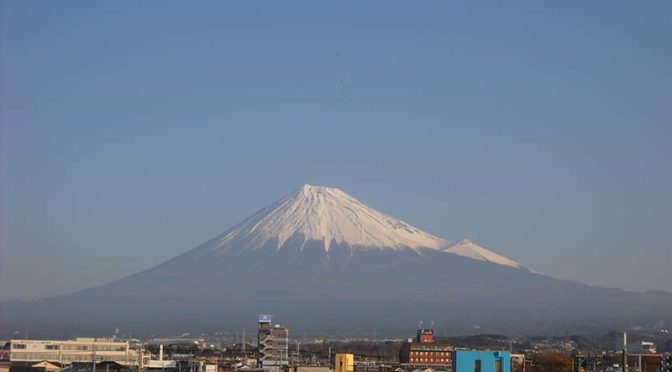 【2018年12月21日　今日の富士山】