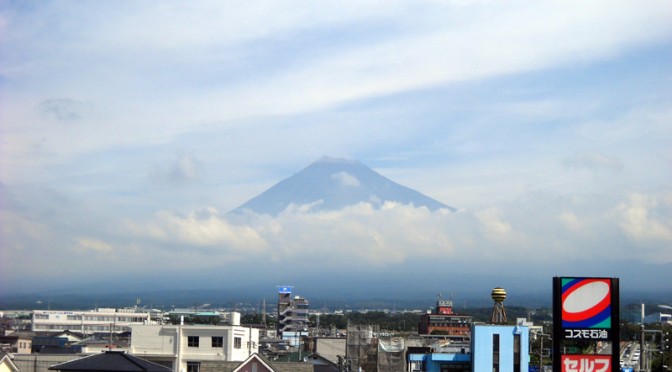 【2014年9月3日　今日の富士山】