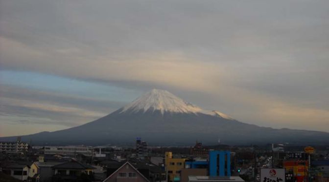 【2018年12月27日　今日の富士山】
