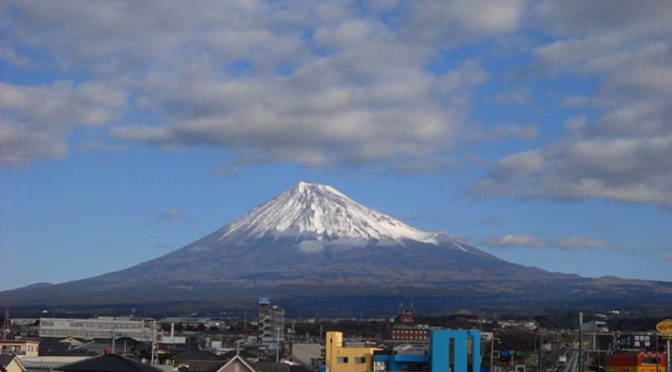 【2019年1月4日　今日の富士山】