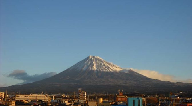 【2019年1月9日　今日の富士山】