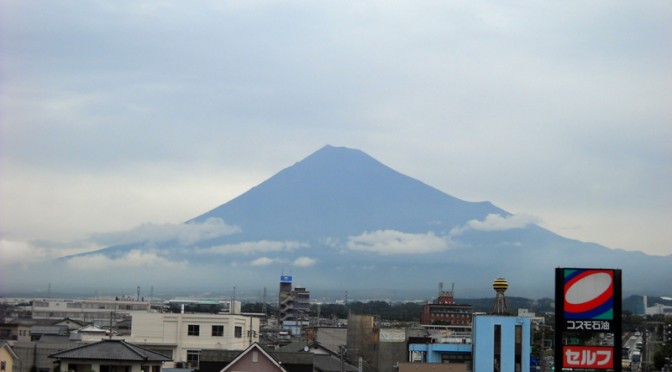 【2014年9月8日　今日の富士山】