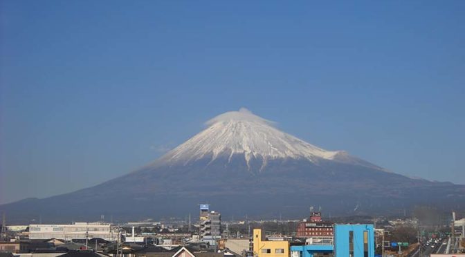 【2019年1月15日　今日の富士山】
