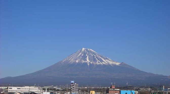【2019年1月19日　今日の富士山】