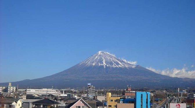 【2019年1月21日　今日の富士山】