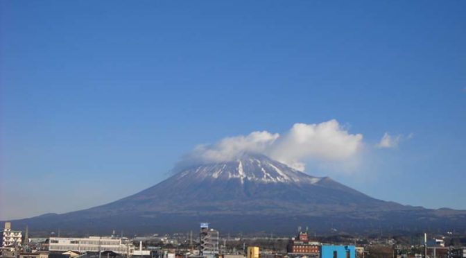 【2019年1月22日　今日の富士山】