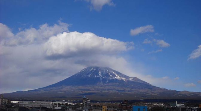 【2019年1月26日　今日の富士山】