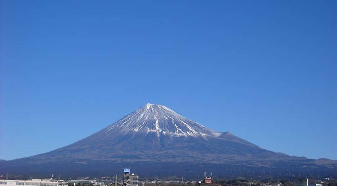 【2019年1月27日　今日の富士山】