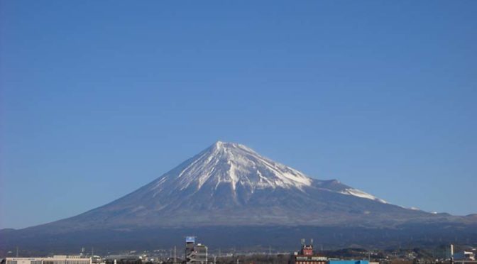 【2019年2月2日　今日の富士山】
