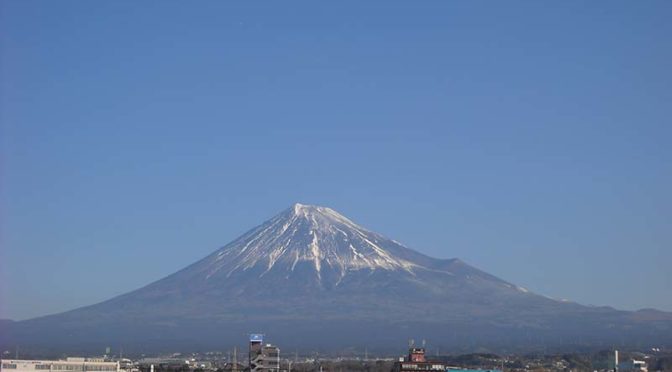 【2019年2月12日　今日の富士山】