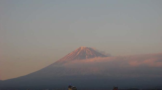 【2019年2月14日　今日の富士山】