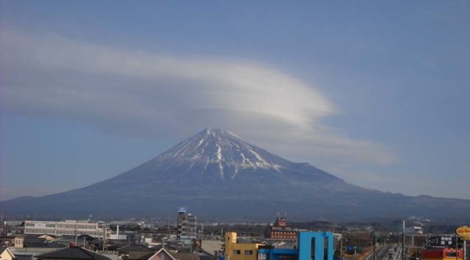【2019年2月16日　今日の富士山】