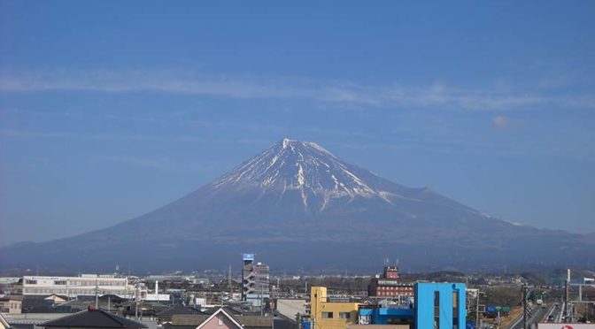 【2019年2月18日　今日の富士山】