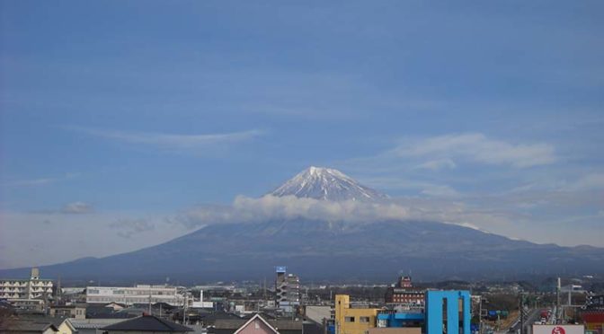 【2019年2月22日　今日の富士山】