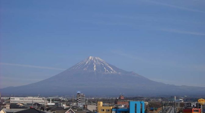 【2019年2月24日　今日の富士山】