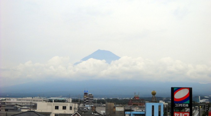 【2014年9月19日　今日の富士山】