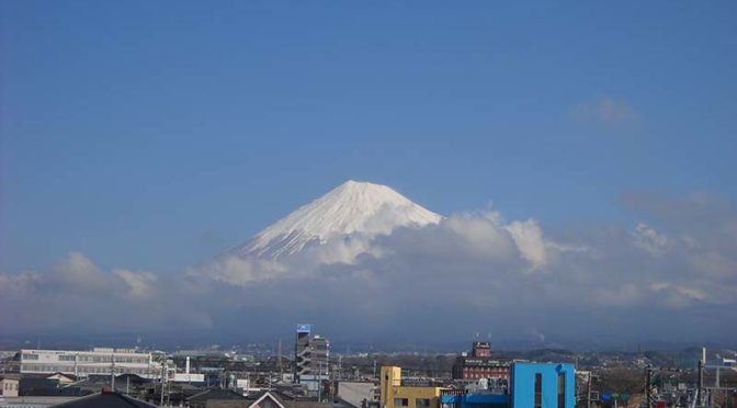 【2019年3月5日　今日の富士山】