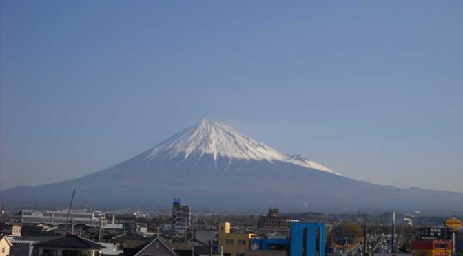 【2019年3月27日　今日の富士山】