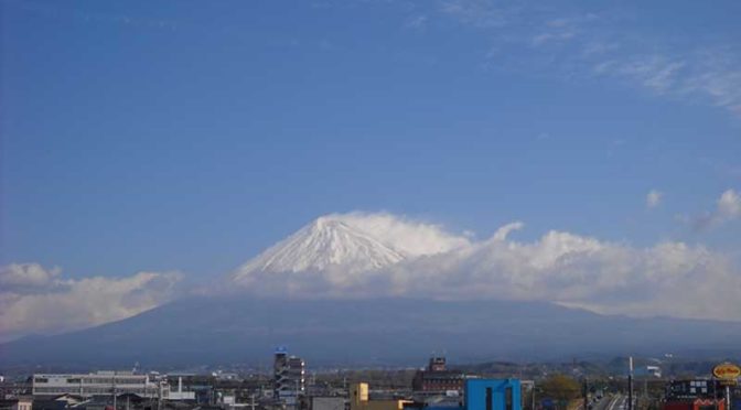 【2019年3月31日　今日の富士山】