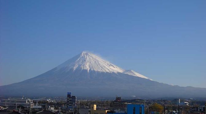 【2019年4月2日　今日の富士山】