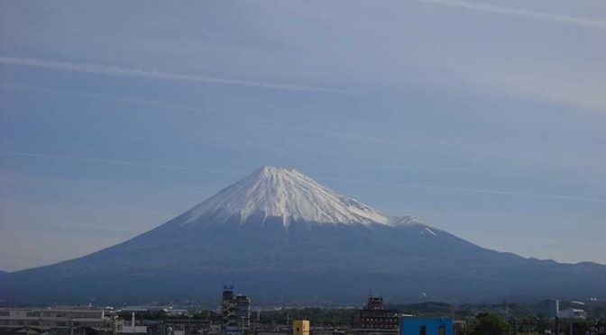 【2019年5月5日　今日の富士山】