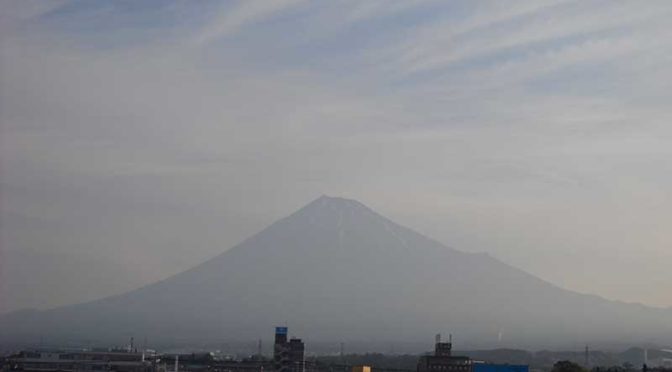 【2019年6月4日　今日の富士山】