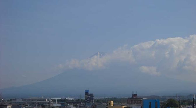 【2019年6月6日　今日の富士山】