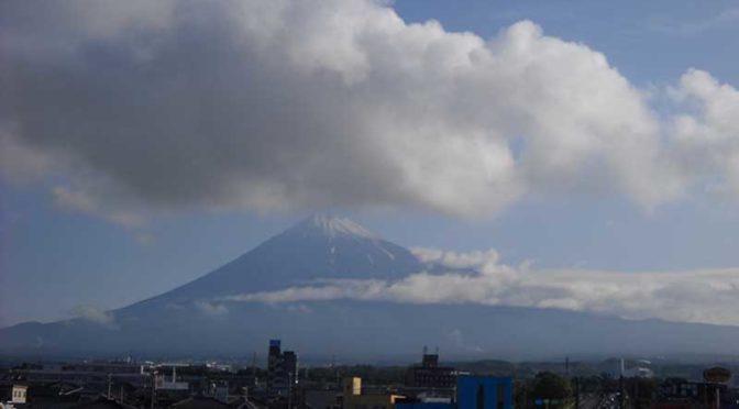 【2019年6月11日　今日の富士山】