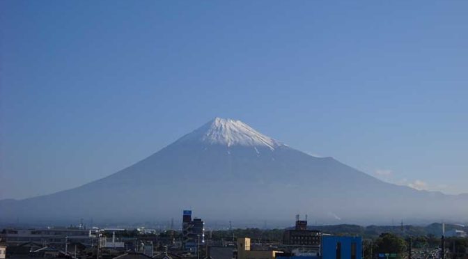 【2019年6月13日　今日の富士山】