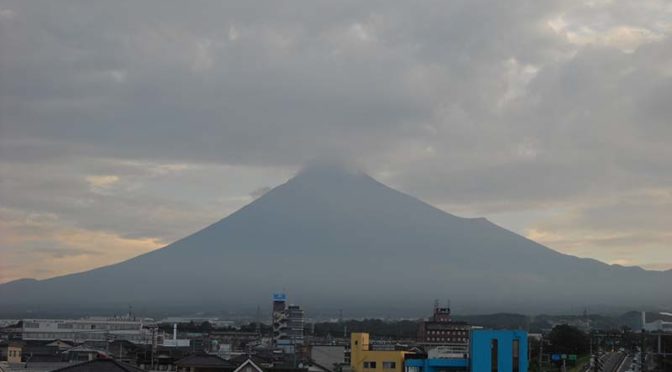 【2019年8月22日　今日の富士山】