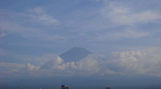 【2019年9月20日　今日の富士山】