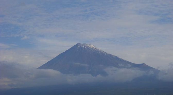 【2019年10月24日　今日の富士山】