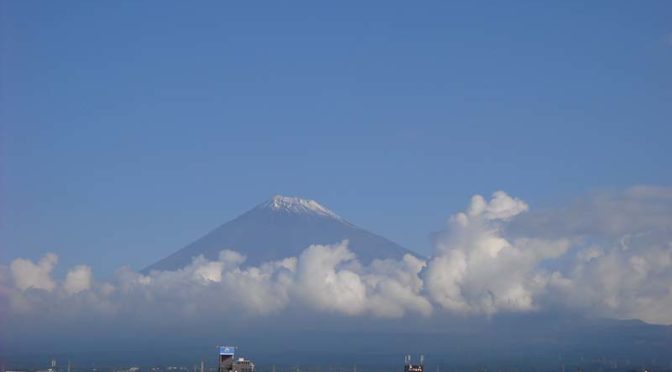 【2019年10月28日　今日の富士山】