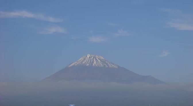 【2019年10月31日　今日の富士山】