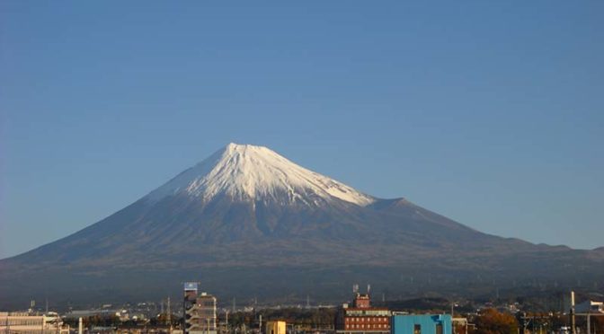 【2019年12月4日　今日の富士山】