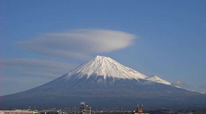 【2020年2月3日　今日の富士山】