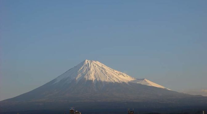 【2020年2月4日　今日の富士山】